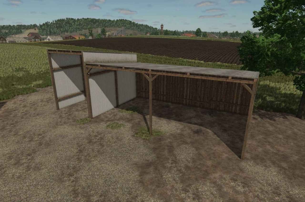 Склад для техніки для Farming Simulator 25