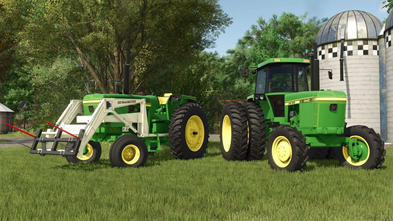 Трактор John Deere 40 Series для Farming Simulator 25