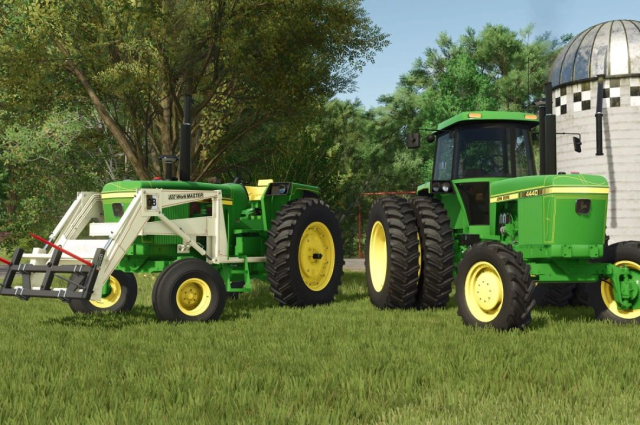 Трактор John Deere 40 Series для Farming Simulator 25