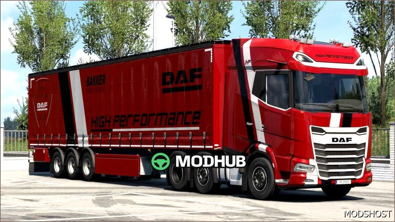 Скін DAF High Performance2 Combo для Euro Truck Simulator 2