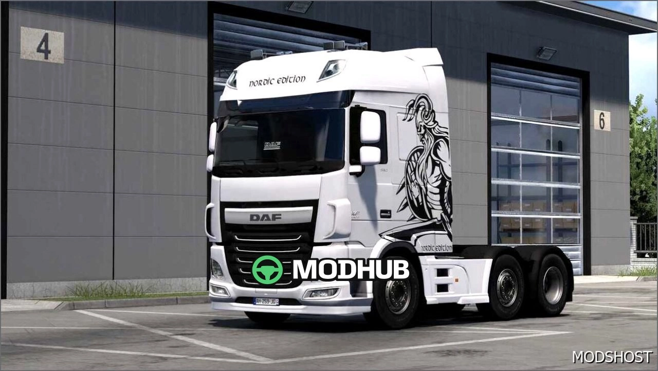 Скін DAF XF Euro 6 Nordic Edition для Euro Truck Simulator 2