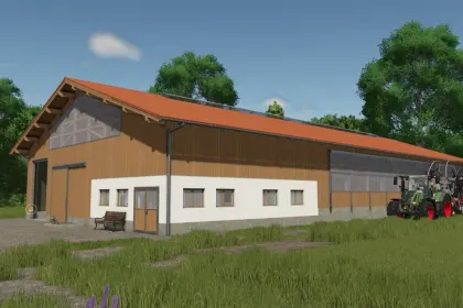 Mod für modernen Cow Barn für Farming Simulator 25