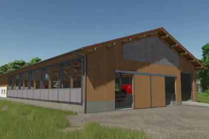 Mod für modernen Cow Barn für Farming Simulator 25 — 2