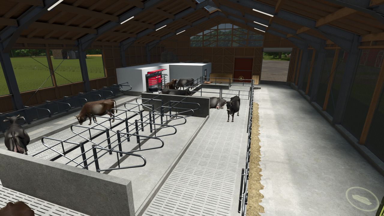 Mod für modernen Cow Barn für Farming Simulator 25
