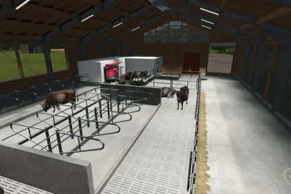 Mod für modernen Cow Barn für Farming Simulator 25 — 4