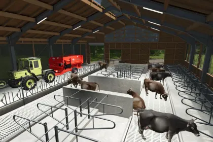 Mod für modernen Cow Barn für Farming Simulator 25 — 5