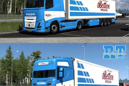 Betten B.V. Skin Pack for Euro Truck Simulator 2