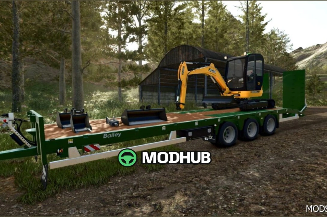 Екскаватор JCB 8030 ZTS для Farming Simulator 25