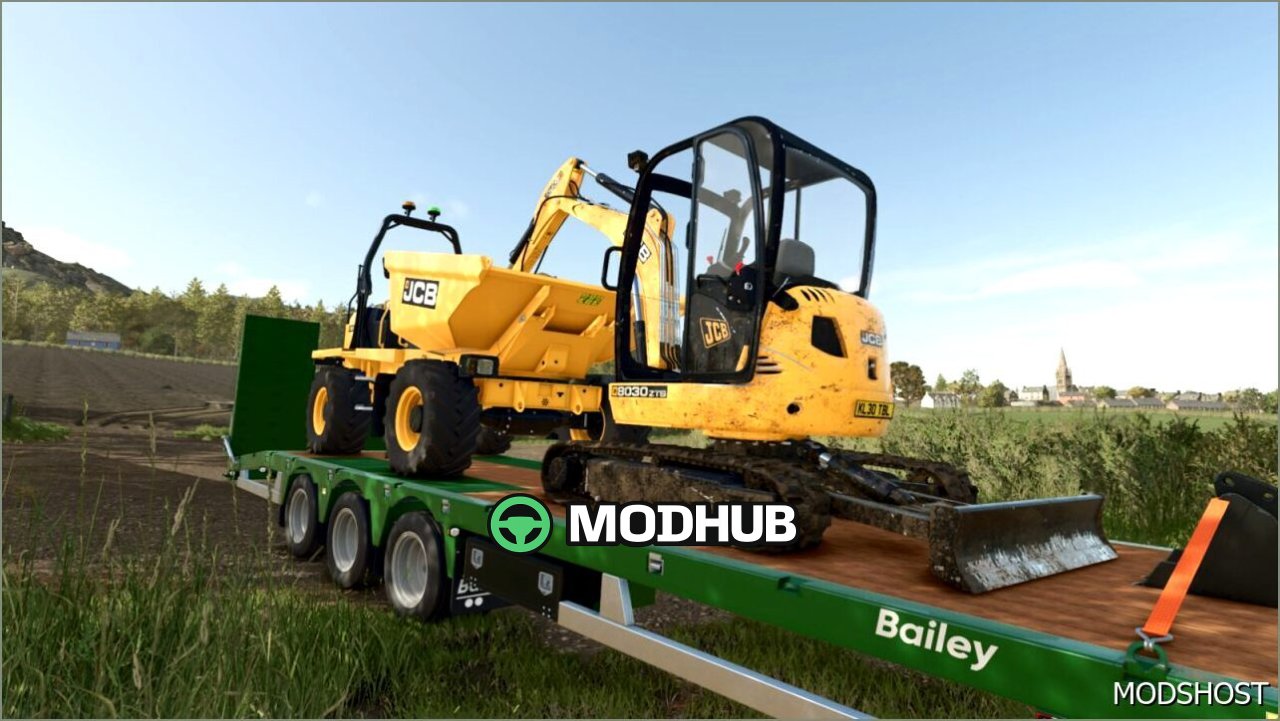 Excavator JCB 8030 ZTS for Farming Simulator 25