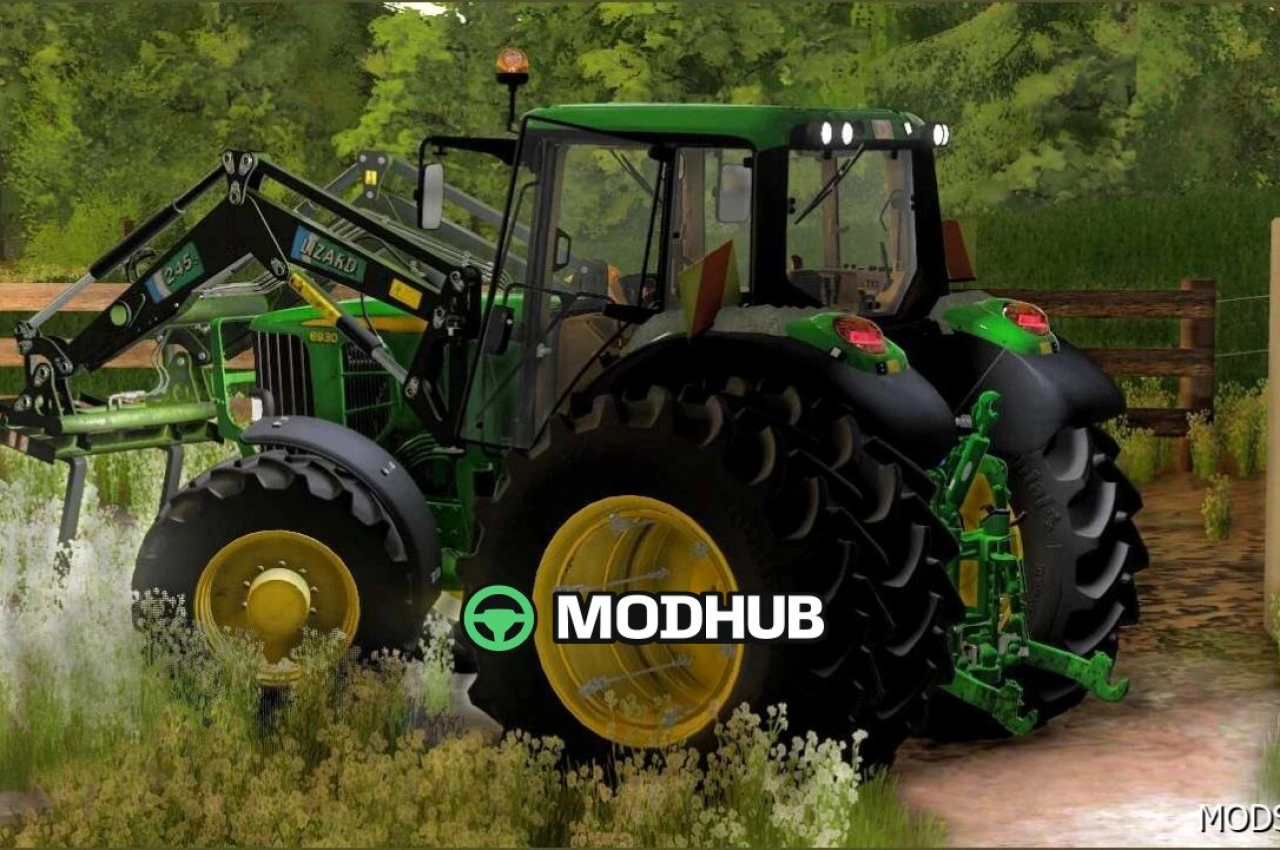 Трактор John Deere 6030 Series NZ Spec для Farming Simulator 25