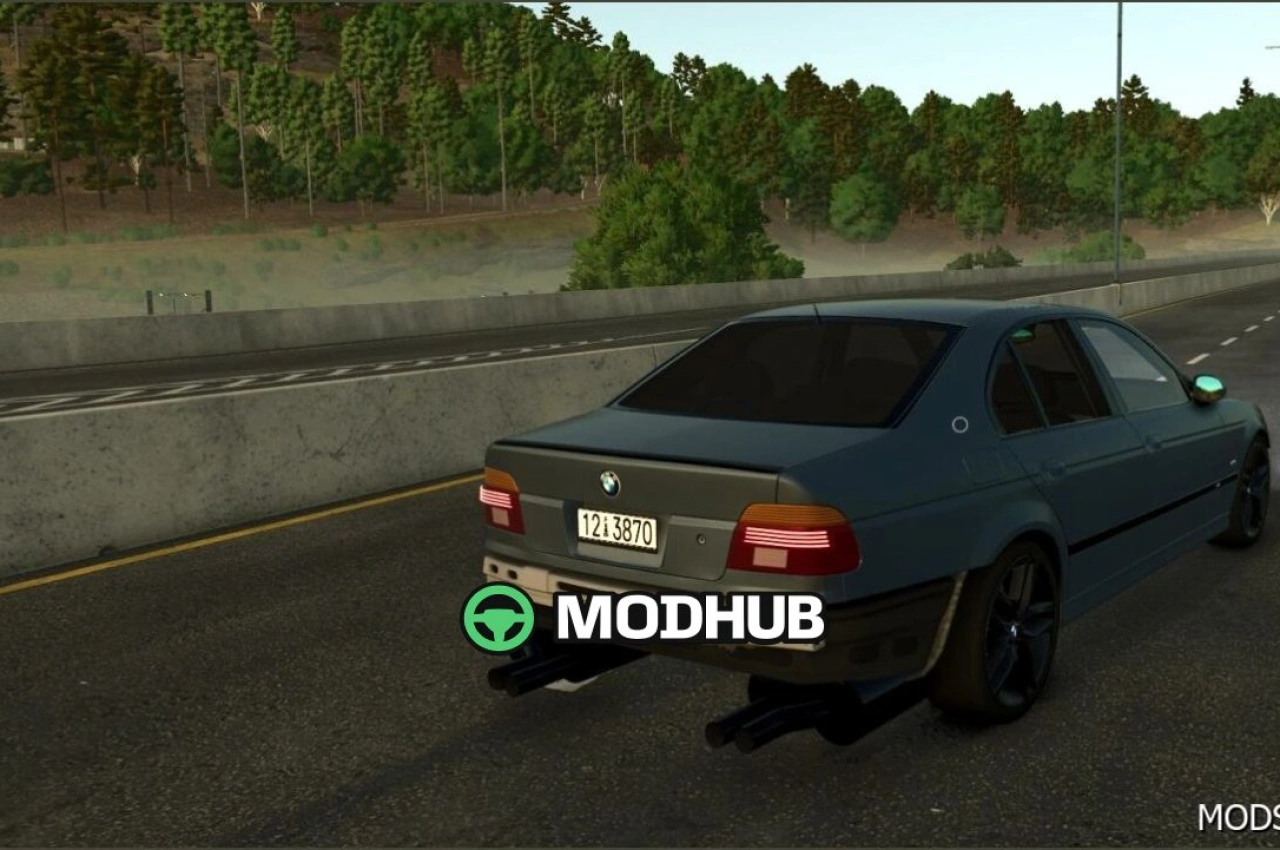 Автомобіль BMW E39 для Farming Simulator 25