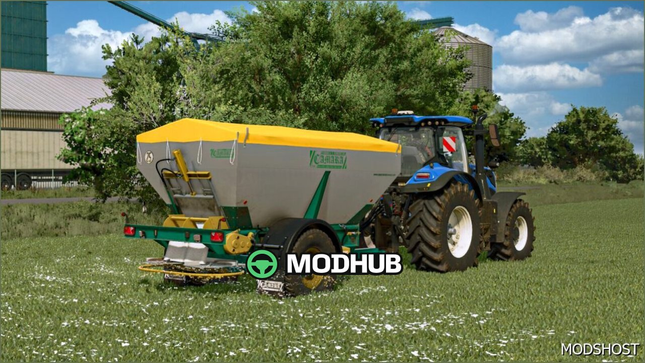 Розкидачі добрив Camara для Farming Simulator 25