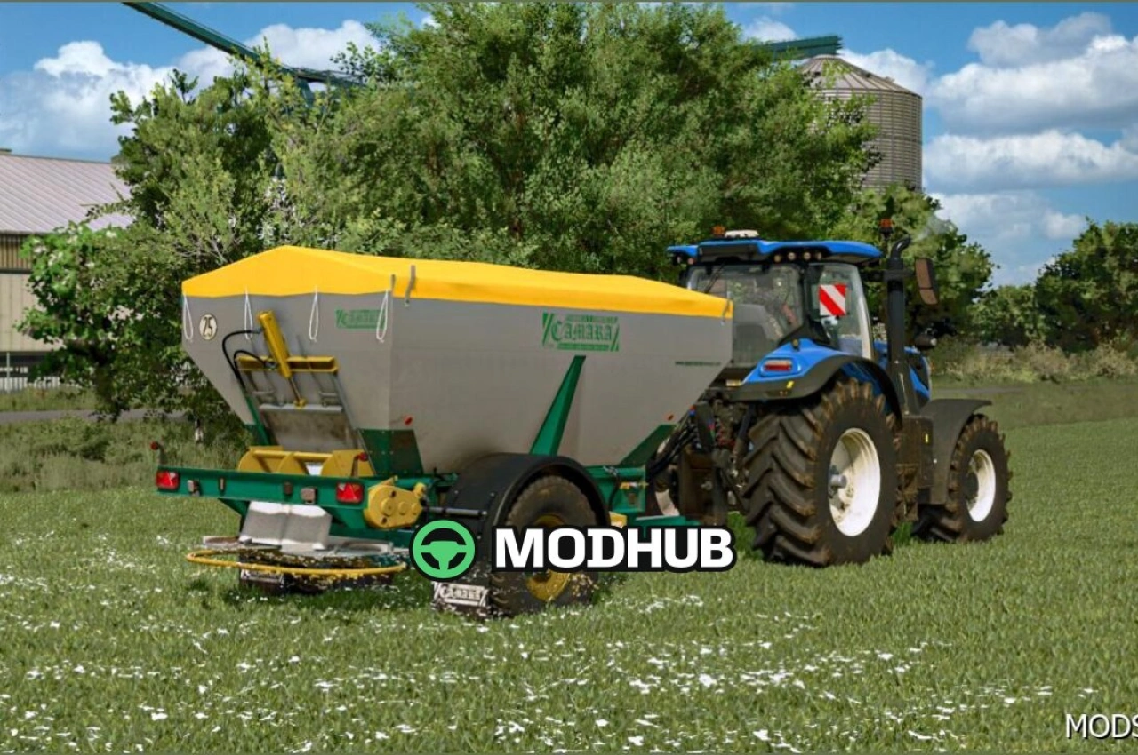 Розкидачі добрив Camara для Farming Simulator 25