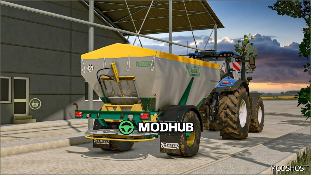 Розкидачі добрив Camara для Farming Simulator 25