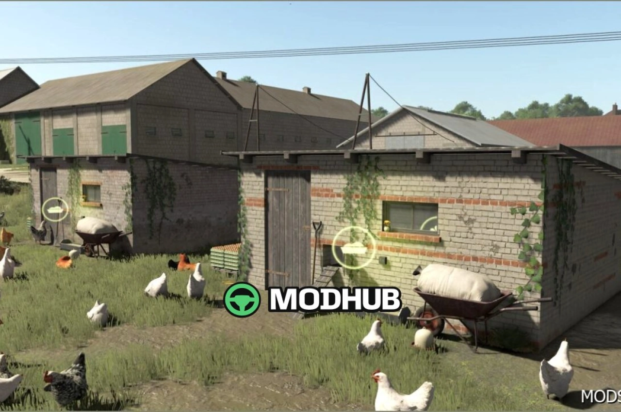Курятники для Farming Simulator 25