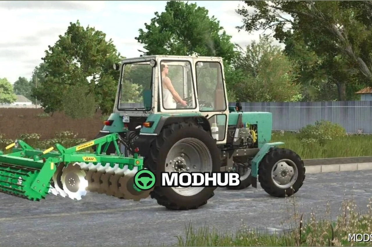 Культиватор DAN 2.5 Premium для Farming Simulator 25