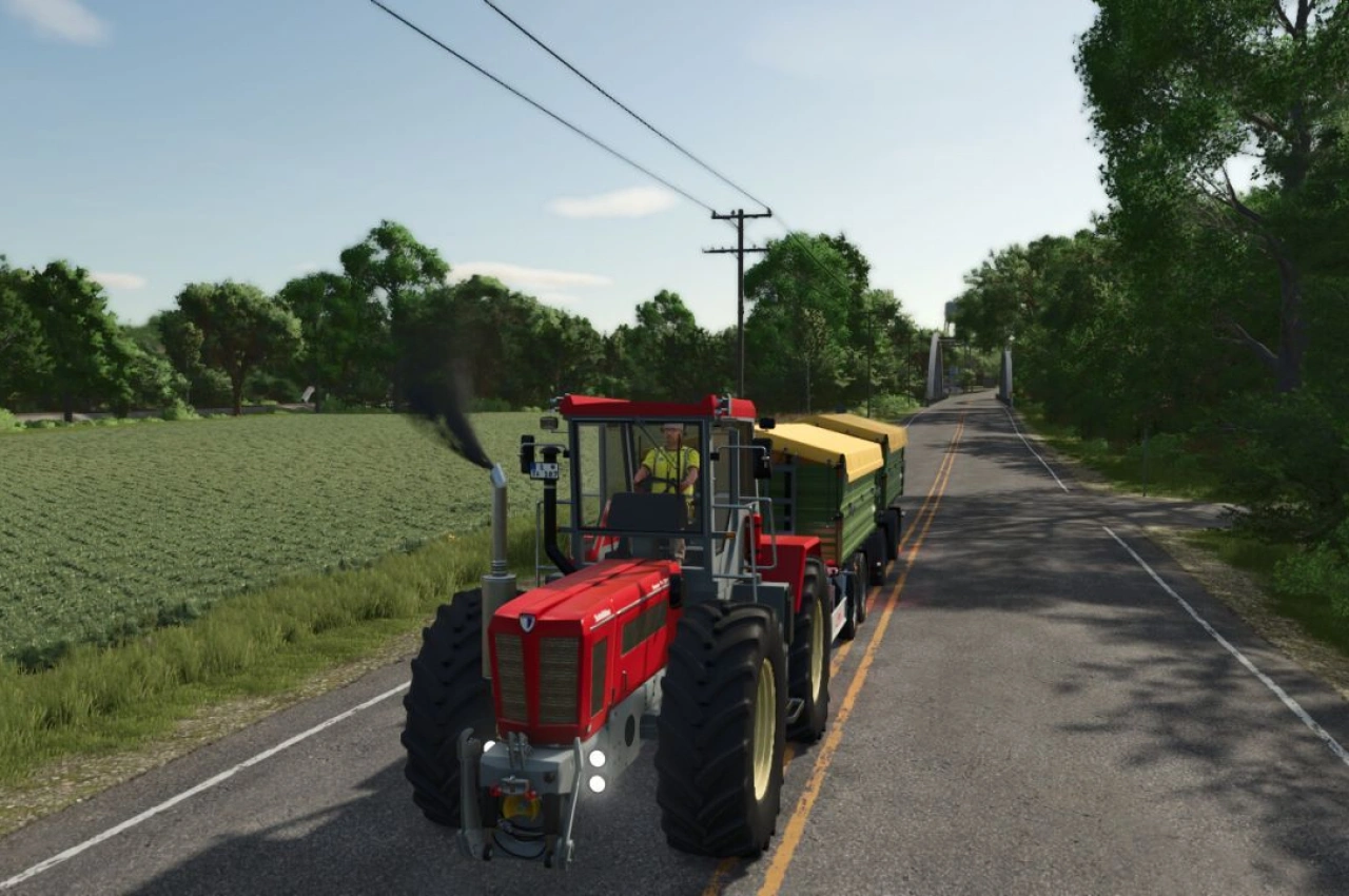 Трактор Schlüter 2500 VL для Farming Simulator 25