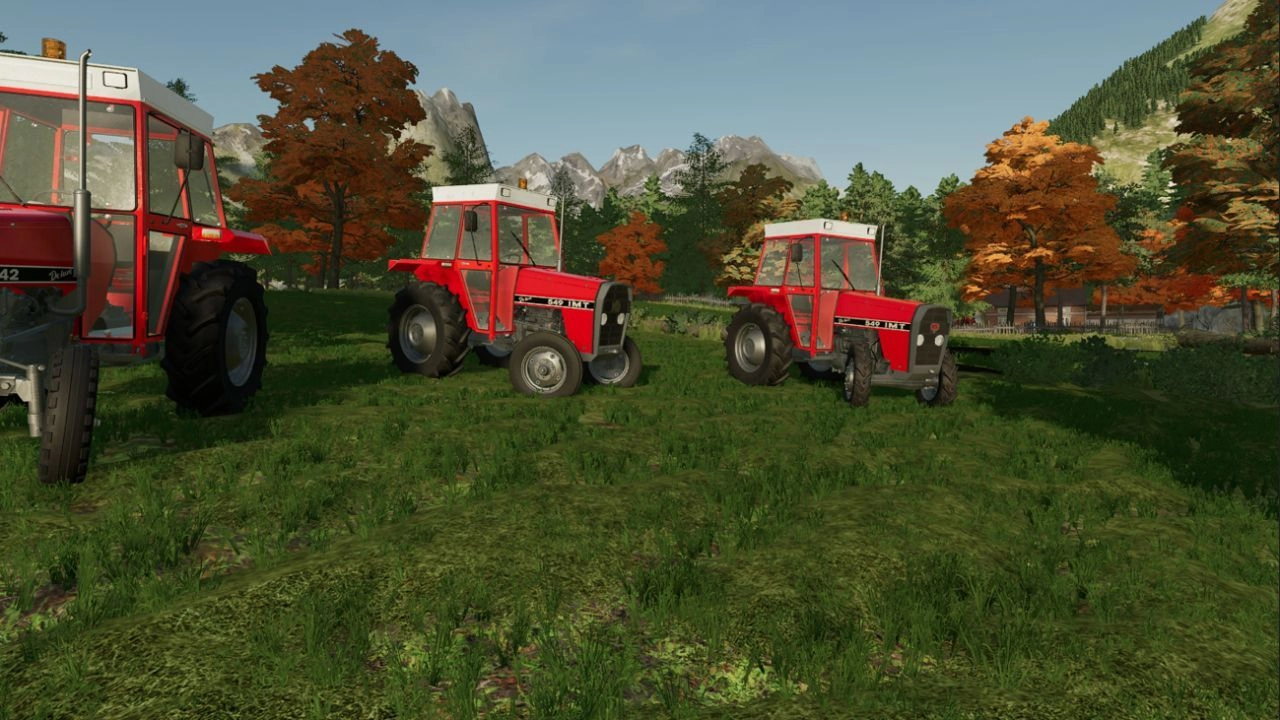 Трактор IMT-542/9/9 DV для Farming Simulator 22