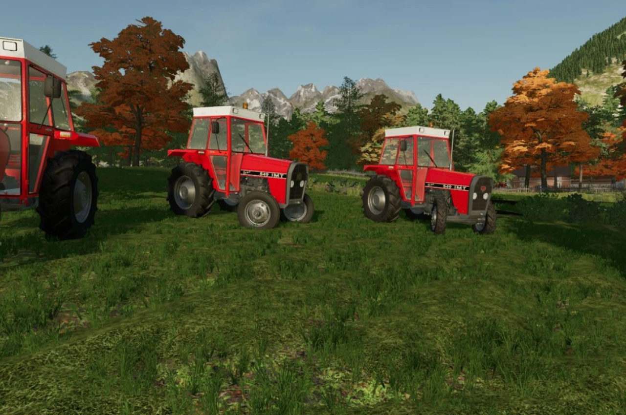 Трактор IMT-542/9/9 DV для Farming Simulator 22