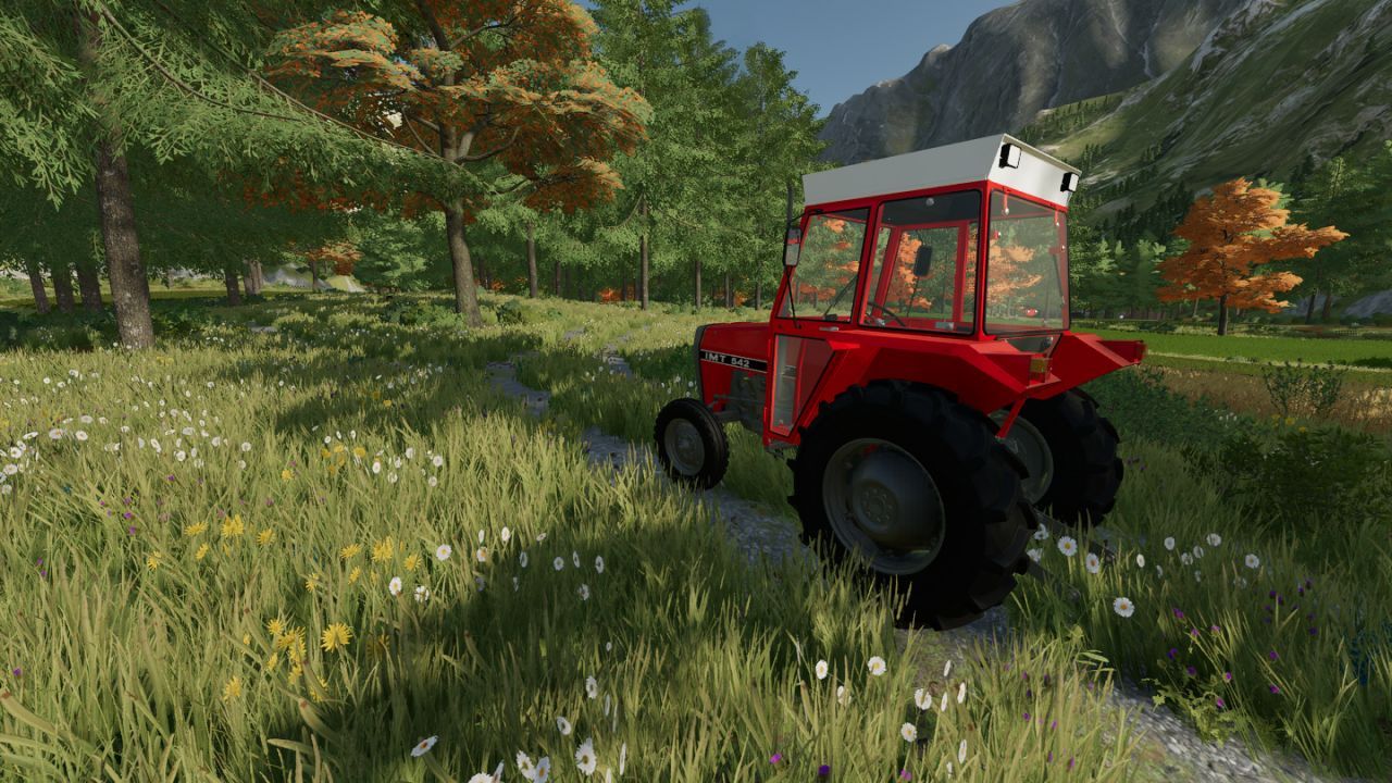 Traktor IMT-542/9/9 DV do Farming Simulator 22