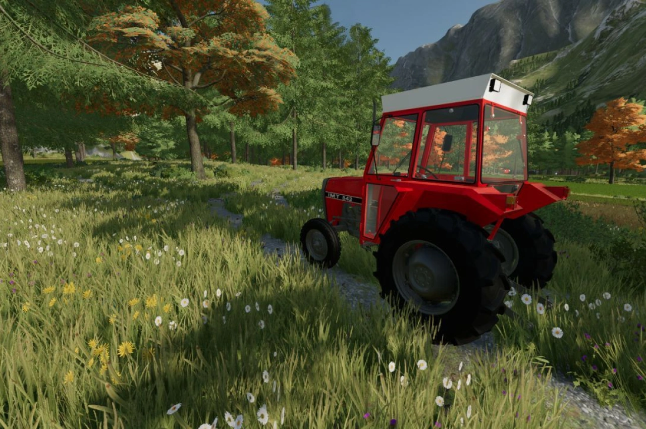 Трактор IMT-542/9/9 DV для Farming Simulator 22