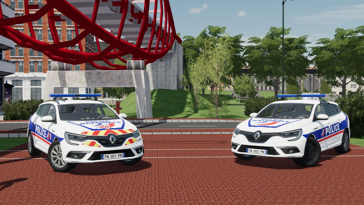 Auto Renault Megane IV Phase 1 (CRS) für Farming Simulator 22