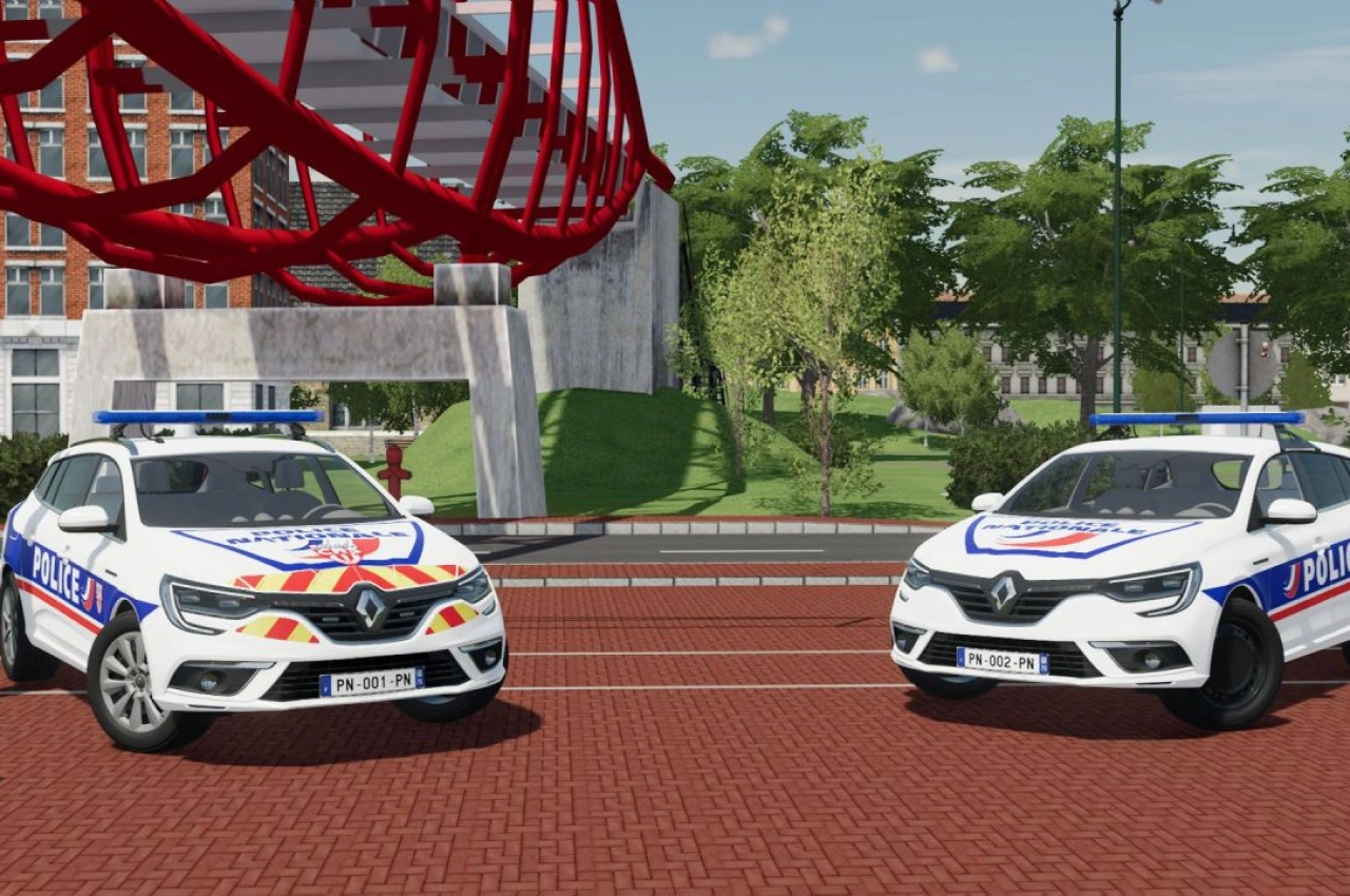 Автомобіль Renault Megane IV Phase 1 (CRS) для Farming Simulator 22