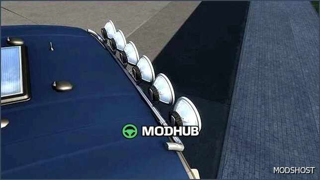 Світлодіодні та допоміжні вогні NKD V4.5 для Euro Truck Simulator 2