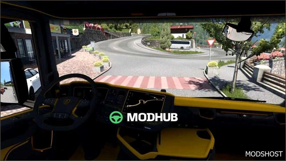 Інтер'єр Insanux для Euro Truck Simulator 2