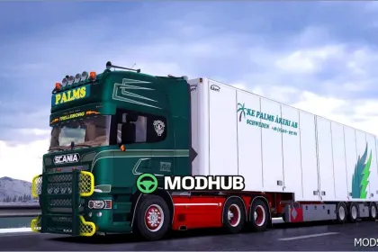 KE Palms Akeri AB Scania & Ekeri Skin Pack for Euro Truck Simulator 2