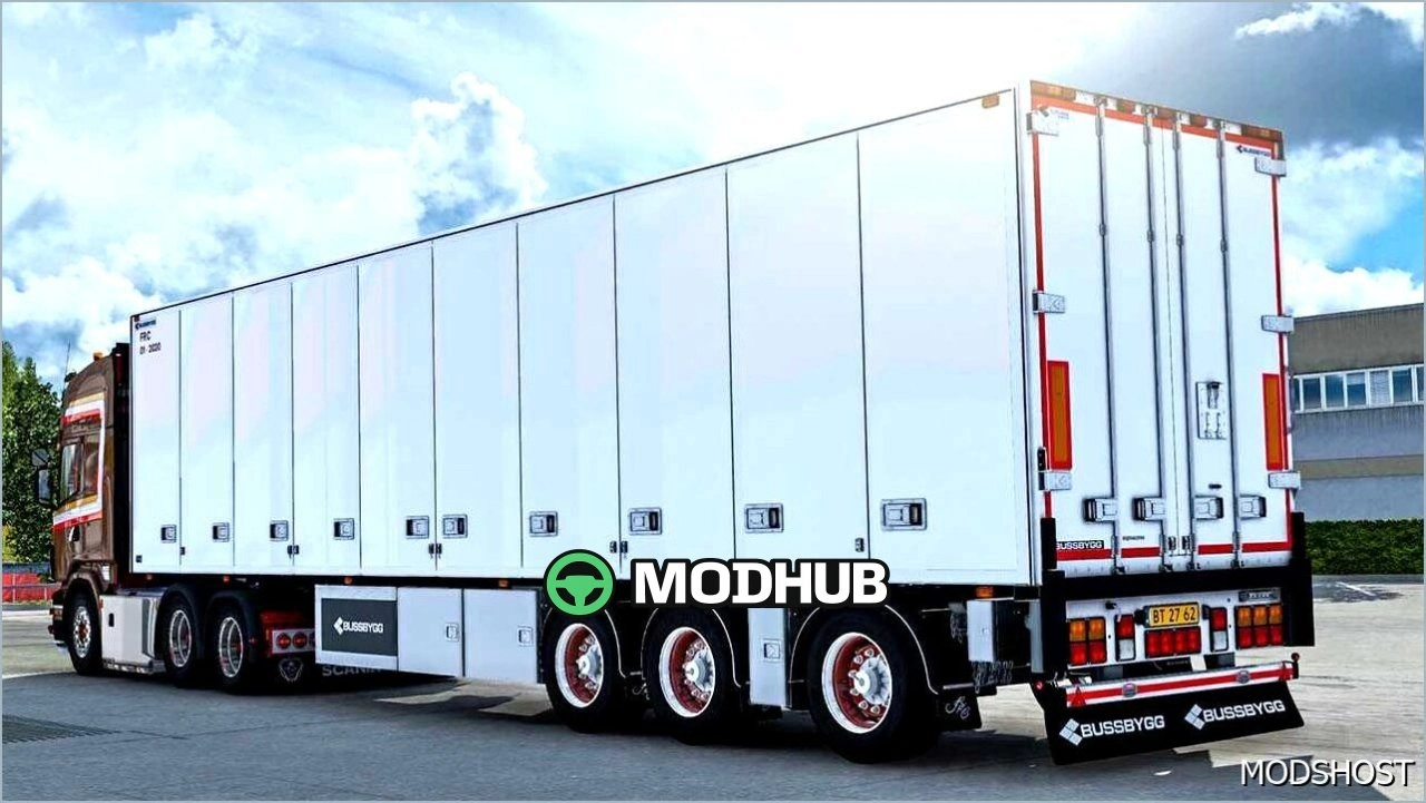 Причеп Bussbygg Euromax V1.4 для Euro Truck Simulator 2