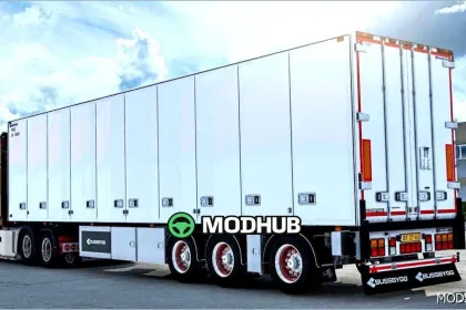 Bussbygg Euromax V1.4 ETS2 Trailer Mod for Euro Truck Simulator 2