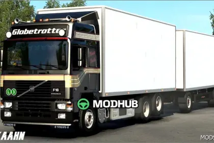 Truck Volvo F Series Rigid + BDF Trailer for Euro Truck Simulator 2