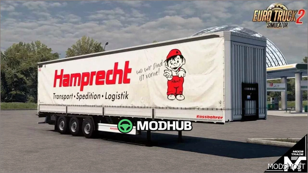 Причіп Kassbohrer Maxima XS V1.9 для Euro Truck Simulator 2