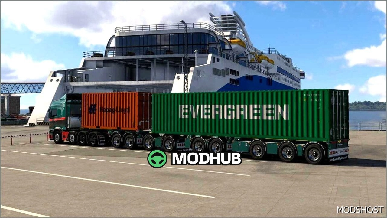 Причепи European Trailer Pack V3.2 для Euro Truck Simulator 2