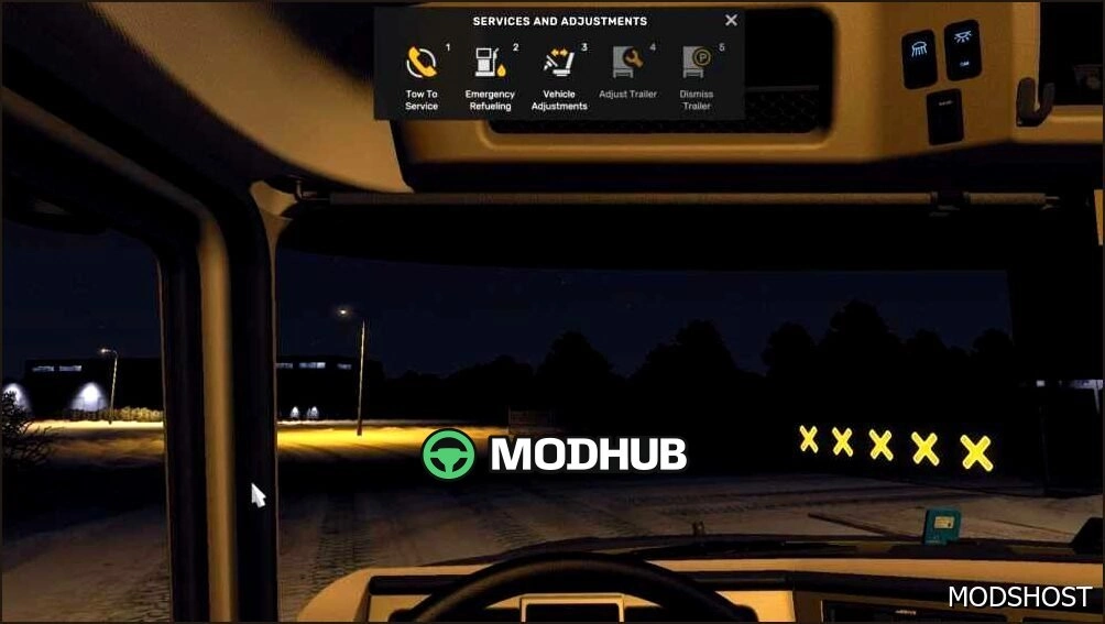 Мод Instant Refuel and Recharge для Euro Truck Simulator 2