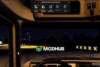 Instant Refuel and Recharge 1.58 for Euro Truck Simulator 2