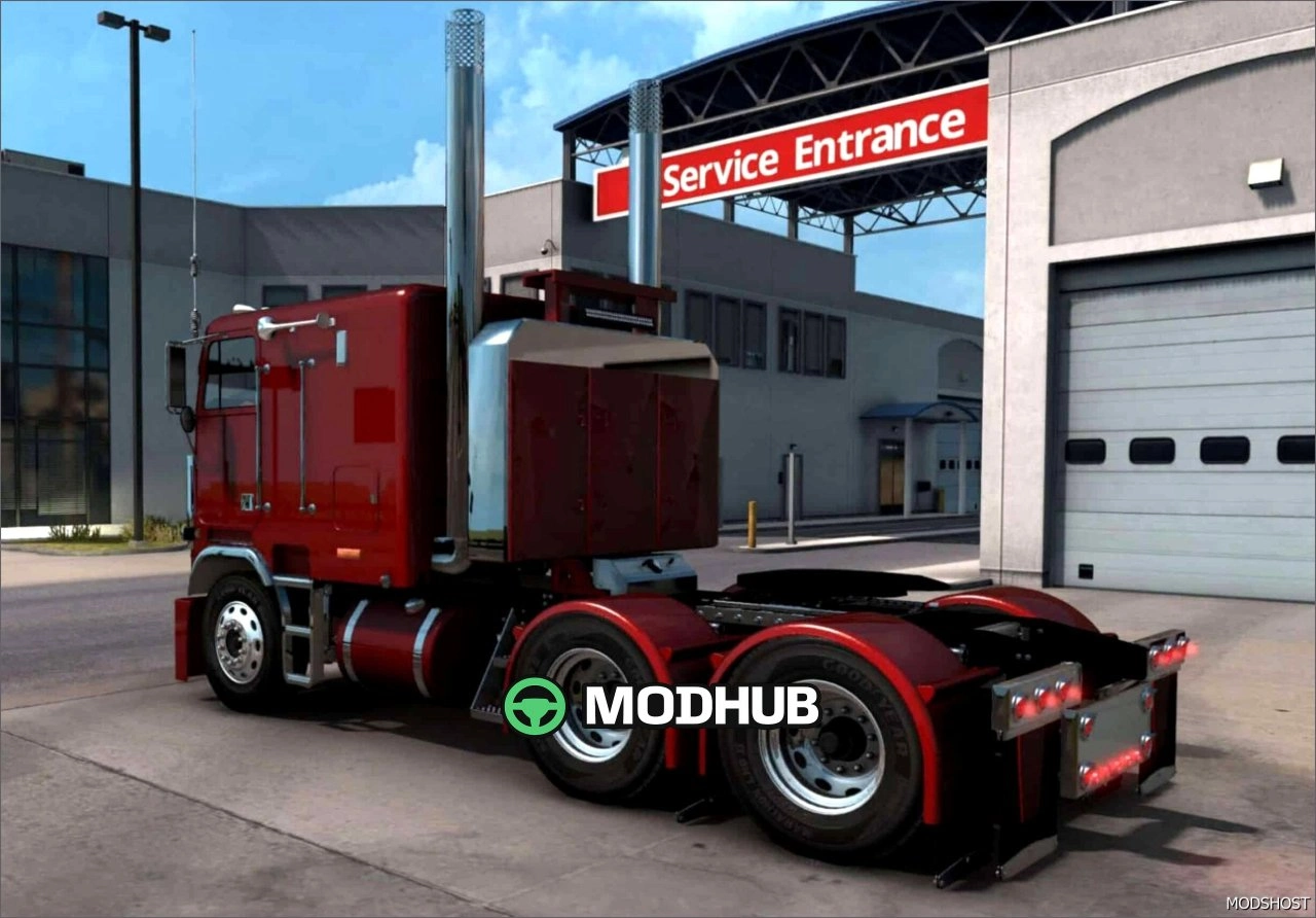 Вантажівка Freightliner FLB для American Truck Simulator