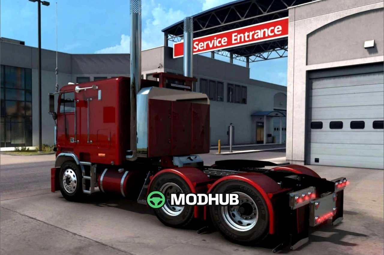 Вантажівка Freightliner FLB для American Truck Simulator