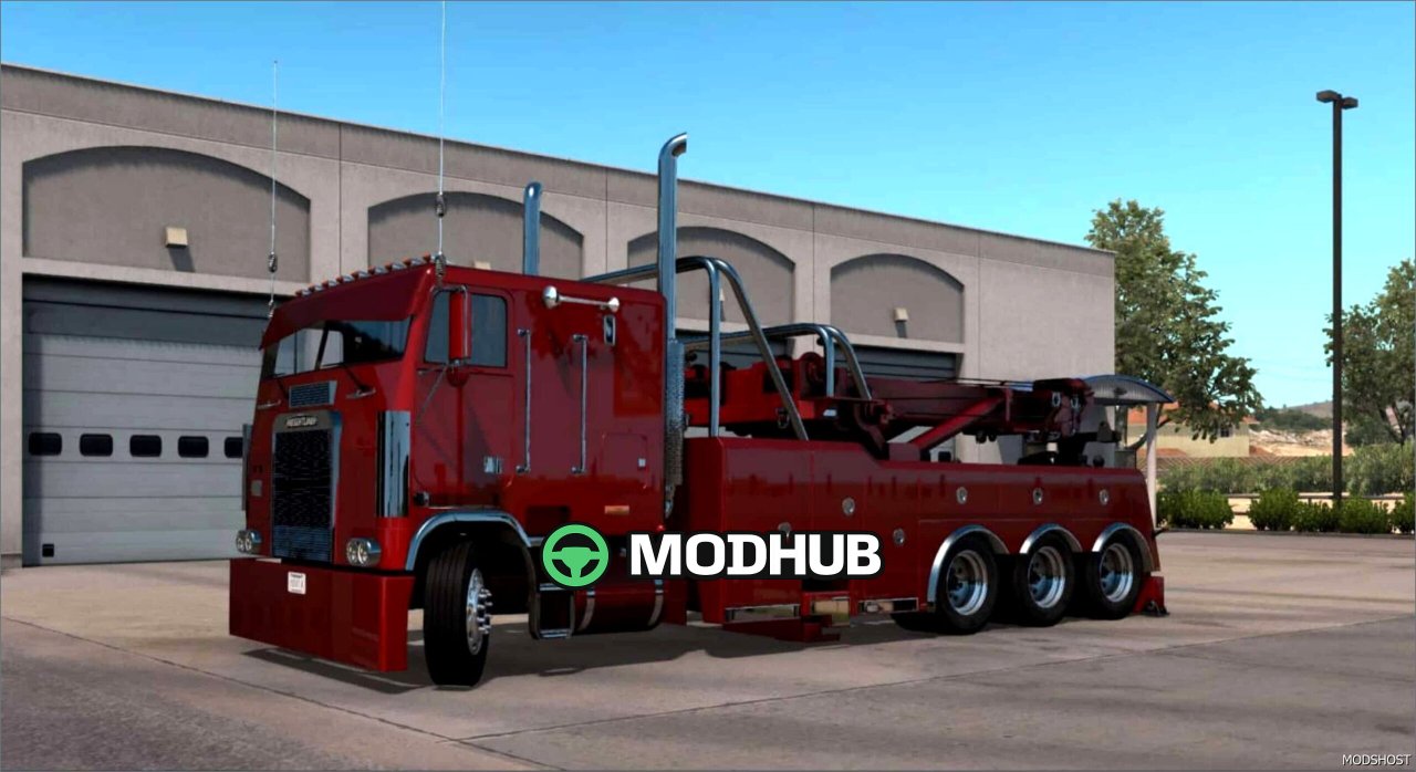 Вантажівка Freightliner FLB для American Truck Simulator