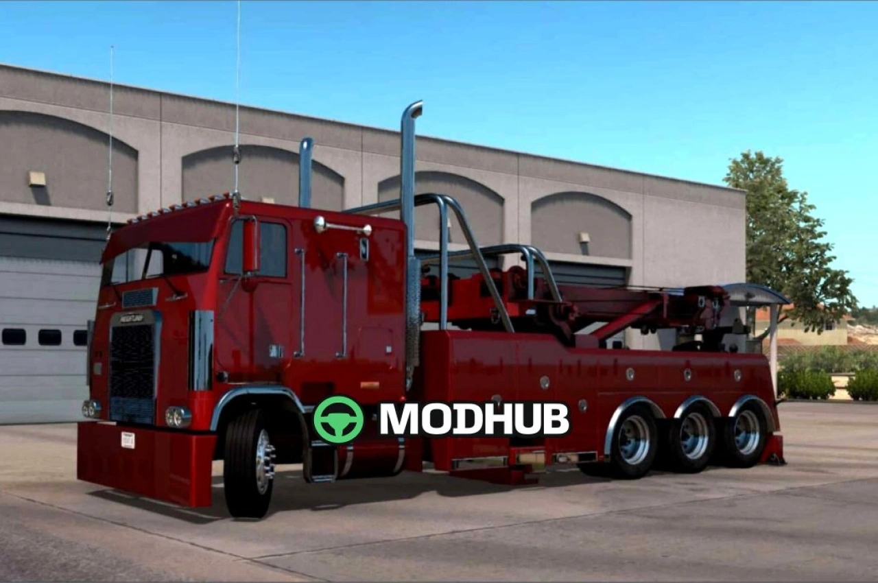 Вантажівка Freightliner FLB для American Truck Simulator