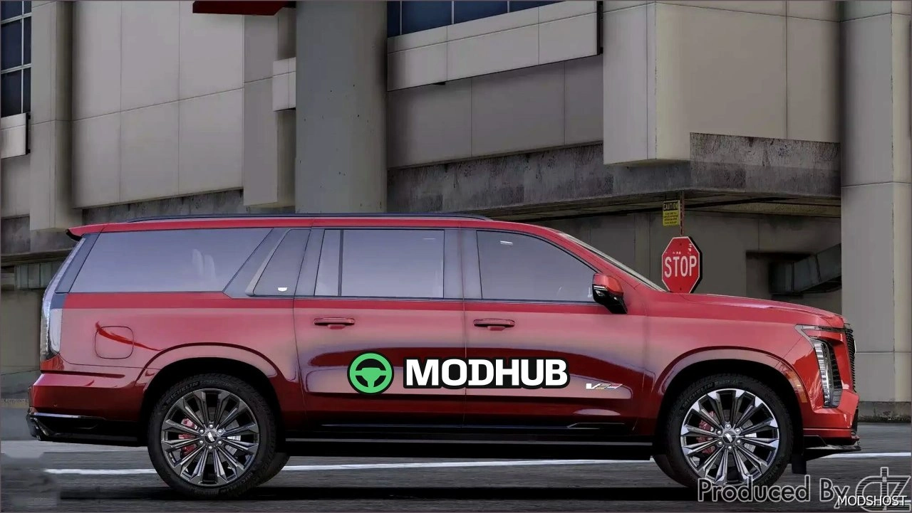 Автомобіль Cadillac Escalade V ESV 2025 для GTA 5