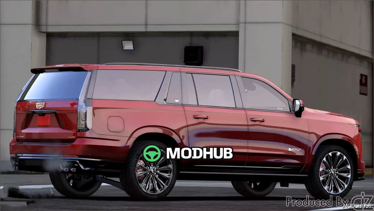 Автомобіль Cadillac Escalade V ESV 2025 для GTA 5
