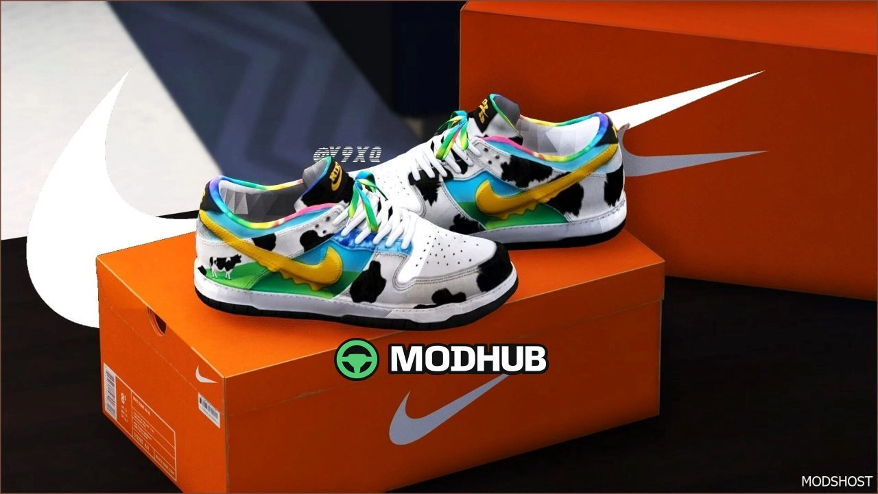 Мод Nike Dunk Lows для GTA 5