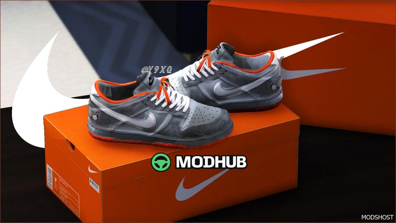 Мод Nike Dunk Lows для GTA 5