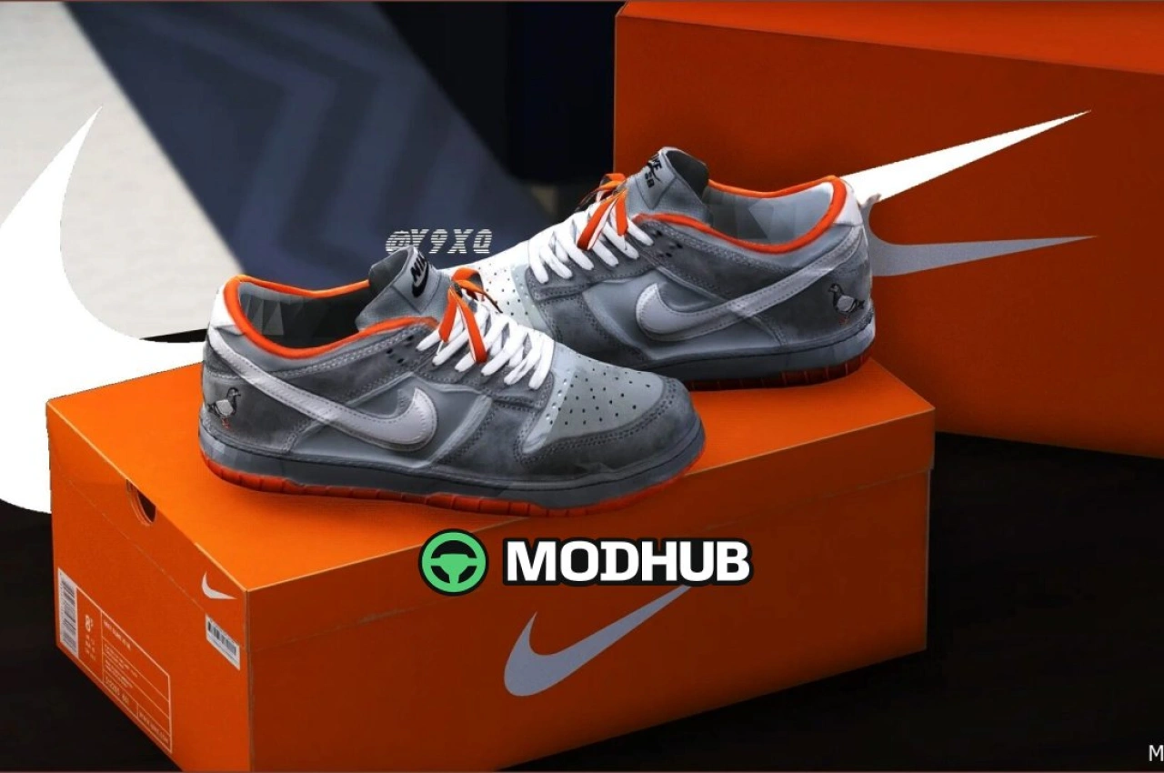 Мод Nike Dunk Lows для GTA 5