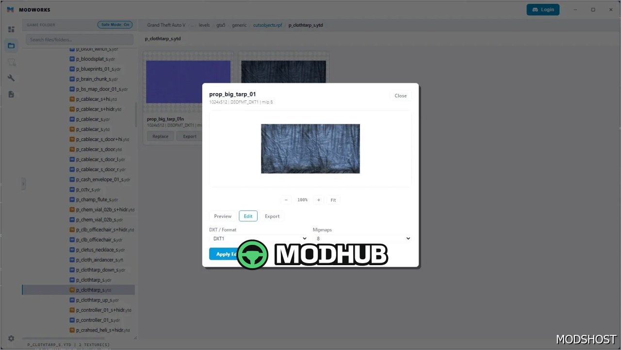 ModWorks – GTA V Modding Utility for GTA 5