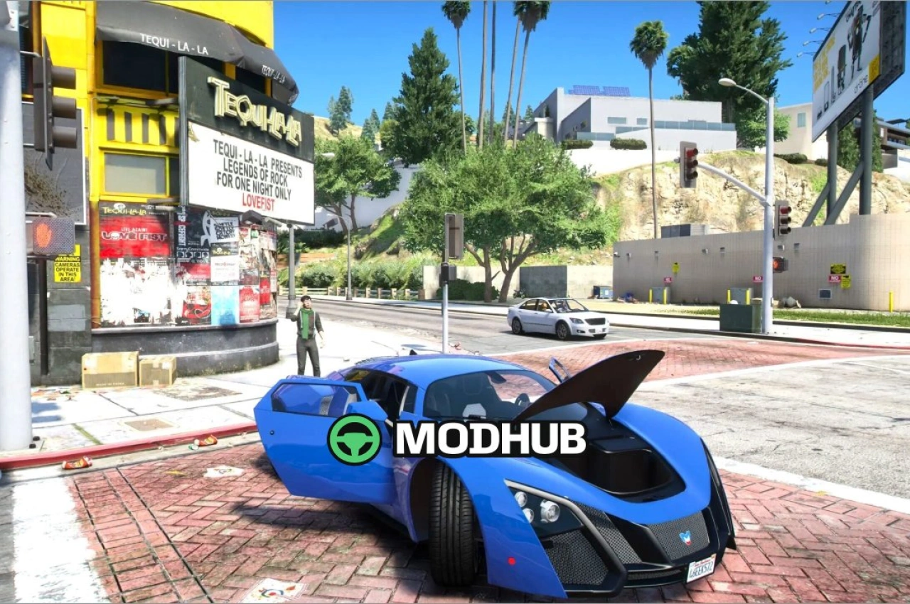Автомобіль Marussia B2 для GTA 5