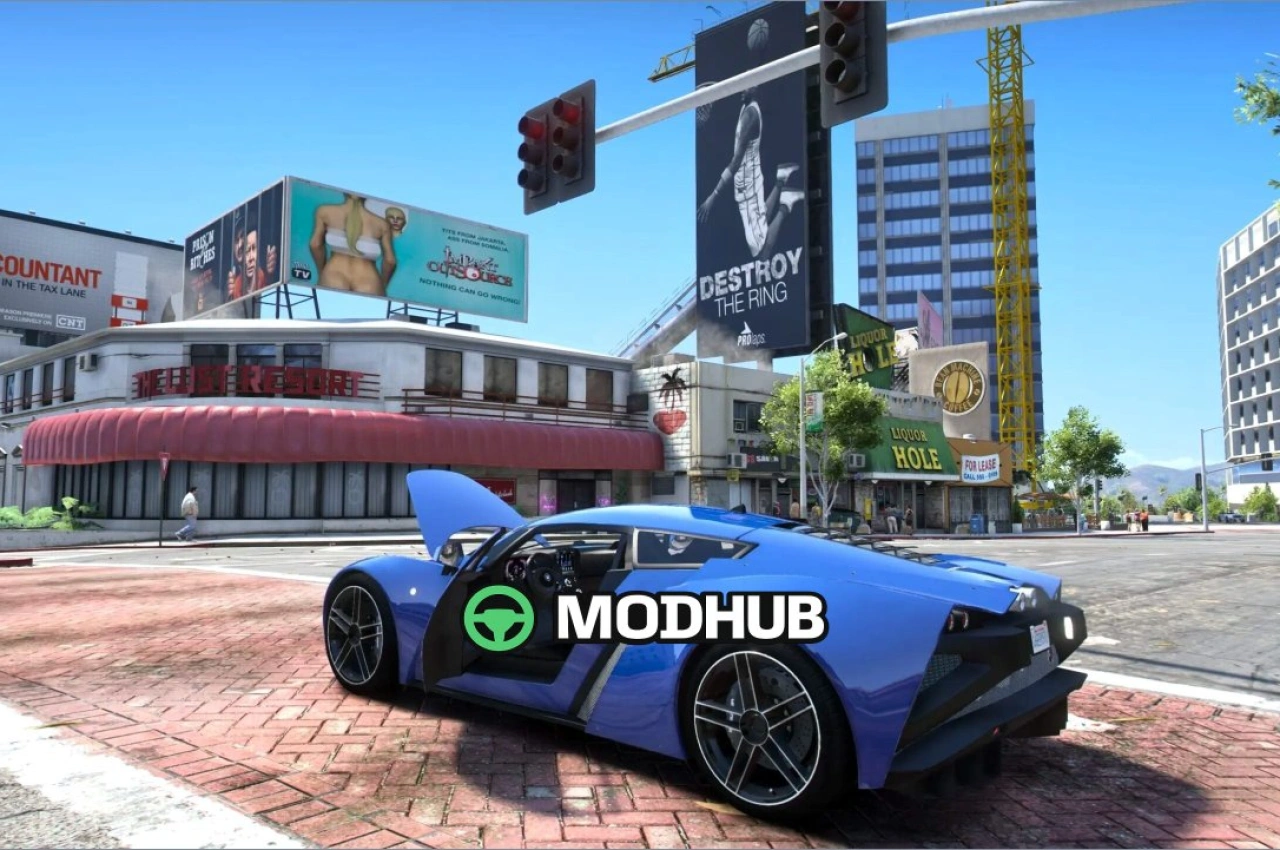 Автомобіль Marussia B2 для GTA 5