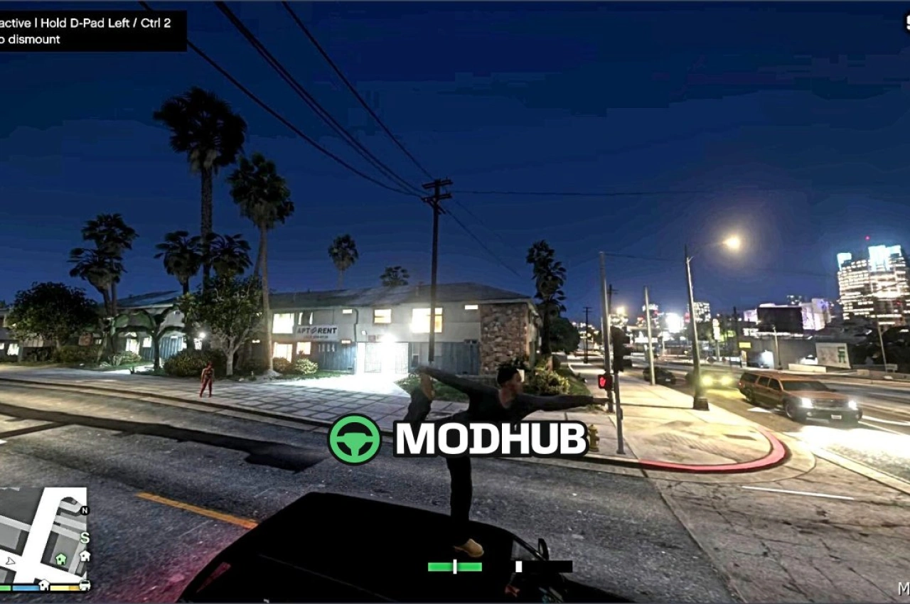 Скрипт Car Yoga для GTA 5